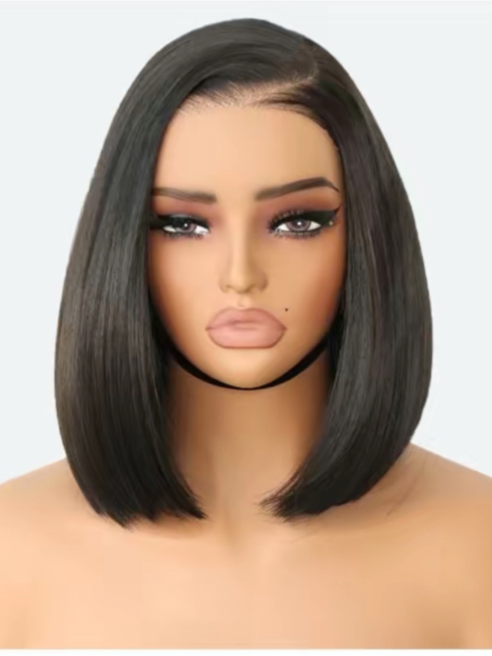 9x7 Glueless Synthetic Bob Wig